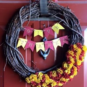 Give Thanks wreath